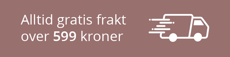 Gratis frakt over 499 kroner